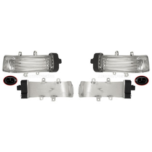 Поворотники Тойота Рав4 Toyota Rav4 XA30 (2008-2010) комплект 2 штуки левый и правый SAT высокое качество