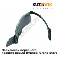 Подкрылок переднего правого крыла Hyundai Grand Starex (2007-2018) KUZOVIK
