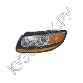 Фара левая механическая Hyundai Santa Fe 2 (2010-) рестайлинг