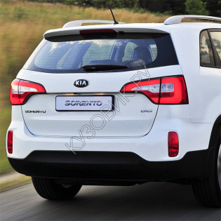 Бампер передний верхняя часть в цвет кузова Kia Sorento 2 (2012-2014) рестайлинг