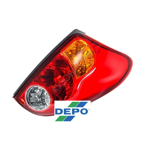 Фонарь правый задний в крыло Mitsubishi L200 (2005-) DEPO