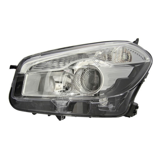 Фара левая линзованная под корректор Nissan Qashqai J10 (2010-) рестайлинг