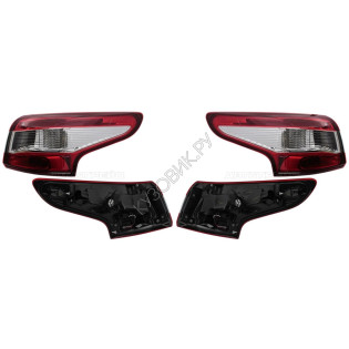Фонари задние Ниссан Кашкай Nissan Qashqai J11 (2014-) комплект 2 штуки левый и правый DEPO высокое качество