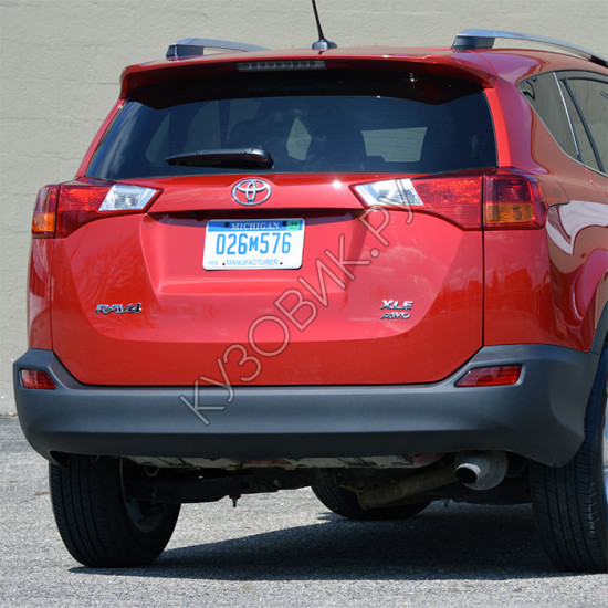 Бампер задний TOYOTA RAV4 13-15 SAT