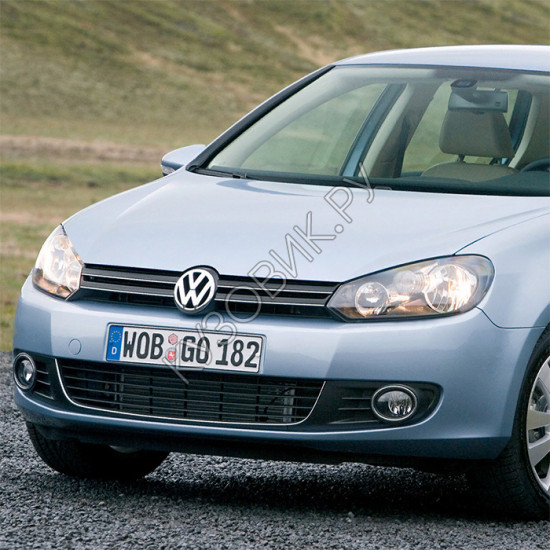 Бампер передний в цвет кузова Volkswagen Golf 6 (2008-2012)